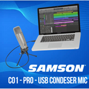 Samson C01U-Pro, Mikrofon Kondenser USB, kapan pun dan dimana pun!