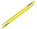 ZILDJIAN 5A ACORN NEON YELLOW DRUMSTICKS 5ACWDGY