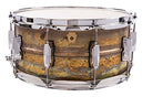 Ludwig 6.5x14 Raw Brass Phonic LB464R Snare Drum