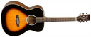 Tanglewood TFEA Vintage Sunburst Grand Auditorium