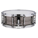 LUDWIG 5x14 Black Beauty Hammered wTube Lugs LB416KT