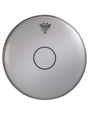 REMO FALAMS II SMOOTH WHITE KS-0214-C2 14 INCH MARCHING SNARE DRUM HEAD, CLEAR DOT