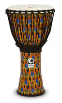 Toca Djembe Freestyle Kente Cloth Mechanically Tuned 12 SFDJ-12K
