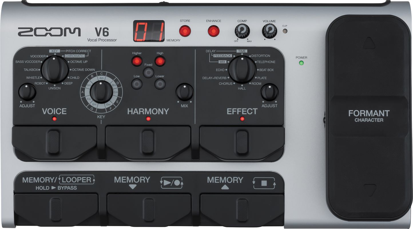 ZOOM V6 Vocal Processor – Citra Intirama
