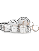 Pearl Marching Snare Drum, Pure White (FBX1412/A33)