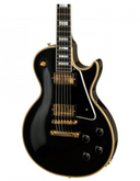 Gibson Custom 1957 Les Paul Custom Reissue VOS - Ebony 2-Pickup LPB57VOEBGH1
