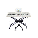 The One Smart Piano Light Keyboard - White Gold
