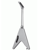 Gibson Dave Mustaine Flying V EXP Electric Guitar - Silver Metallic DSVX00S1BC1