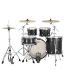 Ludwig NeuSonic Mod2 4-Piece Shell Set (Ebony Pearl) LN34204TXA8