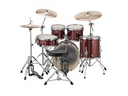 Ludwig Evolution Maple Red Burst LCEM622XRF