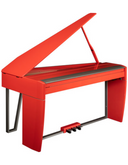 Dexibell Digital Mini Grand Piano with Bench (Polished Dark Red) VIVO H10MGDRP