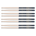 Drumsticks 5B DIP 4PR W/ Free Towel, Drumkey SDSP248