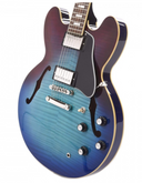 Epiphone ES-335 Figured Semi-hollowbody - Blueberry Burst EIES335FBBBNH1