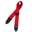 Epiphone Cotton Guitar Strap, Red AEST-CTRD