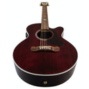Epiphone EJ-200 Coupe Acoustic Electric Guitar Wine Red EEJPWRGH3