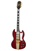 Epiphone Joe Bonamassa 1963 SG Custom Electric Guitar - Dark Wine Red EIGJB63SGCWRGH3