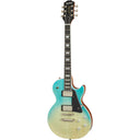 Epiphone Les Paul Modern Figured Electric Guitar - Caribbean Blue Fade EILMFCBFNH1