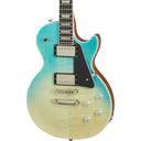 Epiphone Les Paul Modern Figured Electric Guitar - Caribbean Blue Fade EILMFCBFNH1