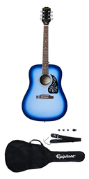Epiphone Starling Acoustic Guitar Starter Pack - Starlight Blue PPAG-EASTARSLBCH1