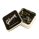 Gibson Guitar Pick Tin, Thin (50 Pack, Black) APRGG50-74T