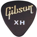 Gibson Guitar Pick  XHeavy  (72 Pack, Black) APRGG-74XH