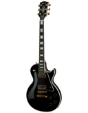 Gibson LPC-EBGH1E Custom Shop Les Paul Custom w/Ebony Fingerboard Ebony Gloss