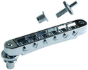 Gibson Nashville Tune-O-Matic Bridge with Full Assembly, Chrome PBBR-030