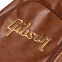 Gibson Premium Padded Case Brown Leather Like Vinyl Les Paul SG Guitar Gig Bag ASSFCASE-BRN