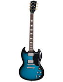 Gibson SG Standard '61 Stop Bar Electric Guitar - Pelham Blue Burst SG6100PKNH1