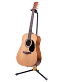 Hercules Auto Grip System (AGS) Single Guitar Stand W/Backrest GS412B PLUS
