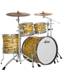 Ludwig Classic Maple 4pc Mod Drum Set Lemon Oyster L88204AXA2