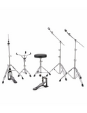 Ludwig Element Evolution 5-Piece Drum Set with Zildjian Cymbals, Mint Sparkle LE522018