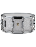 Ludwig LS403XX0P Classic Maple Snare Drum - 5 x 14 inch - White Marine Pearl
