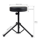Mapex Black Saddle Cloth Top Drum Throne T765A