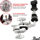 Pearl  Bass Drum Hoop Mount Closed Hi Hat Holder CLA-130