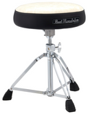 Pearl Roadster Drum Throne with White Cloth Top D-1500WST
