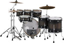 Pearl Decade Maple 7-piece Shell Pack with Snare Drum - Satin Black Burst DMP927SP/C