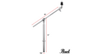 Pearl 830 Series Uni-Lock Boom Microphone Holder MH830