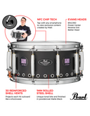 Pearl Signature Snares Matt McGuire MM1465SC
