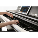 The One Smart Piano - Black with Bench T1ABB