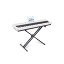 The One Smart Piano Digital Piano Keyboard 88 Keys – White