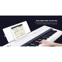 The One Smart Piano Digital Piano Keyboard 88 Keys – White