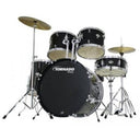 TORNADO by Mapex TND5255TC DRUM SET BLACK SPARKLE with CYMBAL