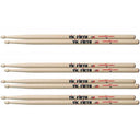 Vic Firth American Classic Drumstick Pack - 5B - Wood Tip P5B.3-5B.1