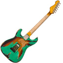 Vintage V6 ProShop Unique ~ Ventura Green/Tobacco Burst V6PU2980