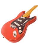 Vintage V6MFR ReIssued Electric Guitar ~ Firenza Red V6MFR