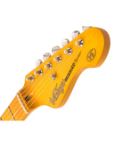 Vintage V6MFR ReIssued Electric Guitar ~ Firenza Red V6MFR