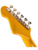 Vintage V6MFR ReIssued Electric Guitar ~ Firenza Red V6MFR