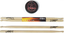 Zildjian SDSP215 Practice Set Comes with a Practice Pad and 2 Sets of Drumsticks
